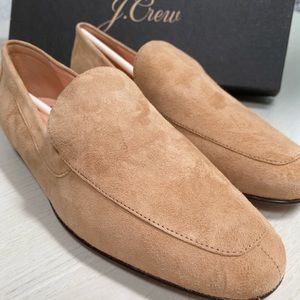 NWT Never worn brand new J.Crew Suede loafers